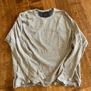 Lucky Brand Grey Thermal Long Sleeve XXL